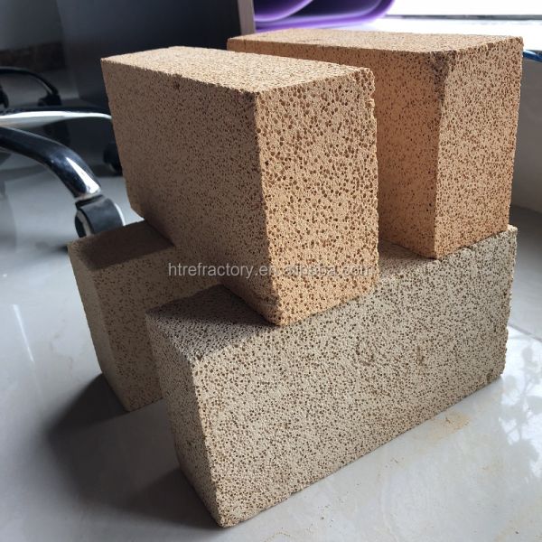 Приложения Высокоалюминиевые полилегкие изоляционные кирпичи с небольшим содержанием MgO