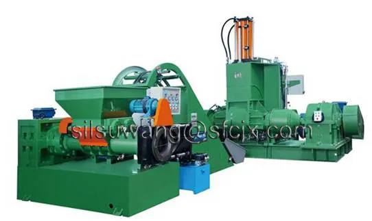 Forced Feeding Type Rubber Extruder with Mixing Rotor for Rubber Making
