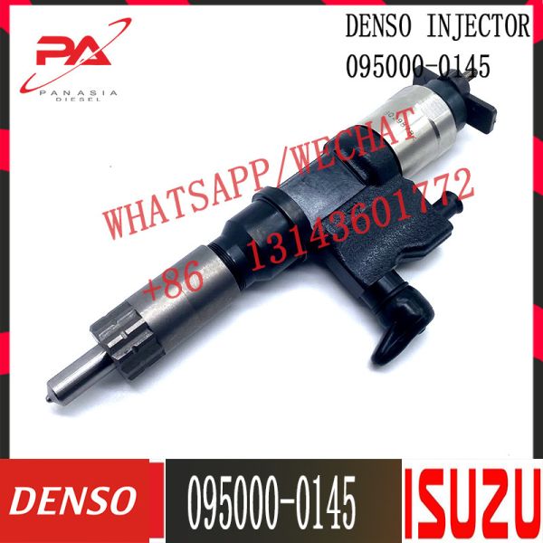 Inyector de combustible diesel común del carril 095000-0145 para ISUZU 4HK1 6HK1 8-94392261-0
