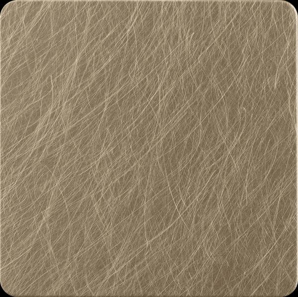 Plaque en acier inoxydable nano mat à motif aléatoire fait à la main