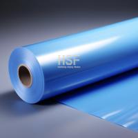 20um revêtu de film de libération de PET non silicone bleu transparent