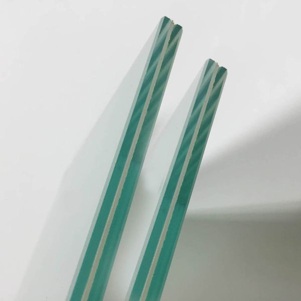 10.38mm PVB Film Laminated Glass for Tennis Court Roof Railing and Tempered Board