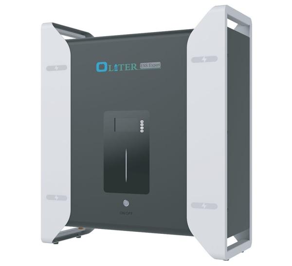 黒いリチウム 壁掛け電池 貯蔵 ソーラーシステム 携帯通信用電源