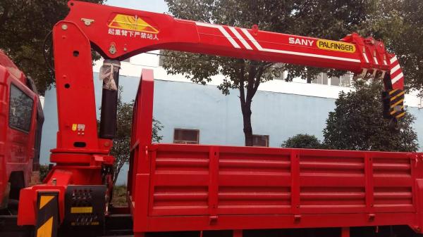 Faw CLW5180JSQC 4*2 Euro 3 180hp Boom Truck Crane With SQ6.3SA3 13m Lifting Height