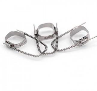 Edgewise Ortho Dental Braces Molar Band Space Maintainer With Spring Kind