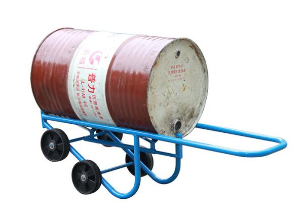 Sinolift DF20 Series Four-Wheel Manual Drum Truck with U-shaped Base Capacity 350Kg
