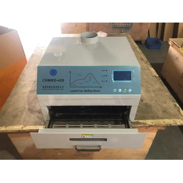 300mm Drawer Lead Free SMT Reflow Oven Stainless Steel Liner