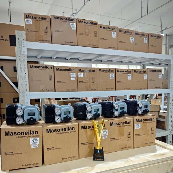 Original Masoneilan SVI2 Smart Valve Positioner China Pressure Balanced Single Seat Control Valve for Process Control