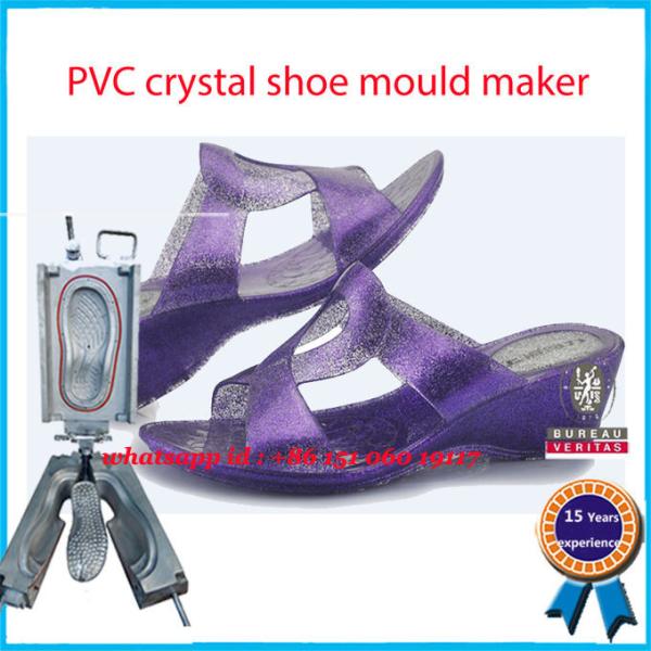 High Heel Footwear Mold Pink Yellow Elegant Crystal Shoe Mould Maker