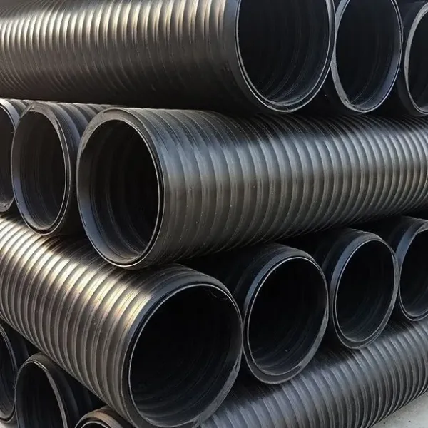 Durable HDPE Hollow Wall Corrugated Pipe Machine Production Line