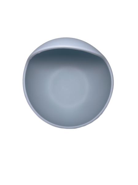 Mushie Suction Childrens Silicone Plates Microwaveable Food Grade With Size Is 18*18*3.0 cm And Weight Is 200 Gram