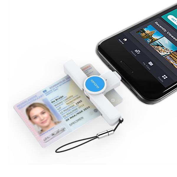 Boutique Customized Folding Smart Card Reader for Type C Mobile Phone