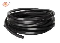 Tira vermelha preta do quadrado da borracha de nitrilo que sela a resistência de água O de NBR Ring Cord