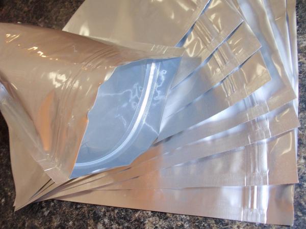 Flat Bottom Clear Plastic Zipper Pouch For Snack Packing Food Bags For Rice Packaging, Reusable Stand Up Food Bags, Poly