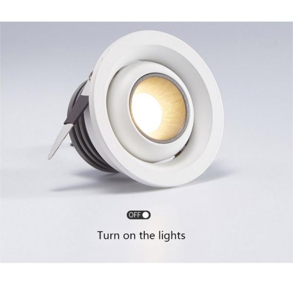 CE Approved 15deg Wall Washer Spotlight Anti Glare 3W 3000K 4000K