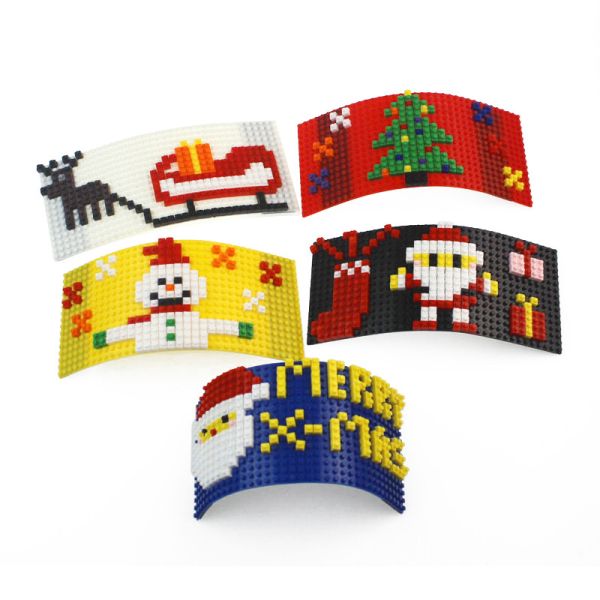 Christmas Theme Adjustable Trucker Baseball Hat With Snap Closure