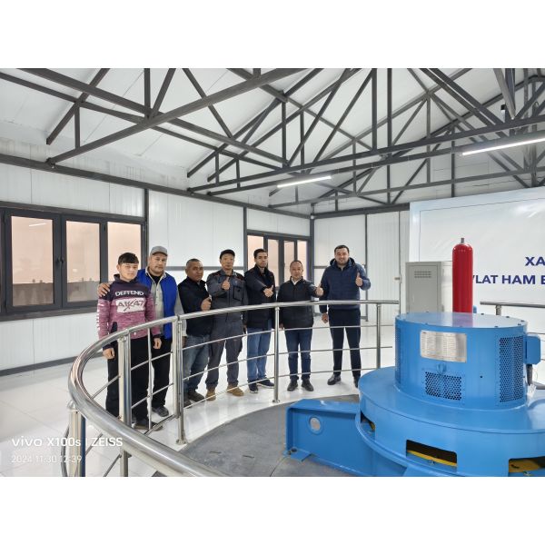 ISO Certified Francis Hydro Turbine with 50KW-2MW Customizable Power and Factory Direct Supply