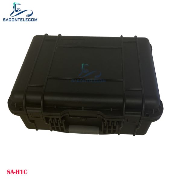 Portable Suitcase UAV Drone Detector with 10km Detection Range and Multi-Frequency Capability