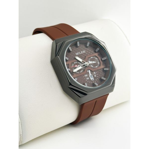 OEM / ODM Sporty Silicone Strap Waterproof Lady and Men Watch Couple Watch