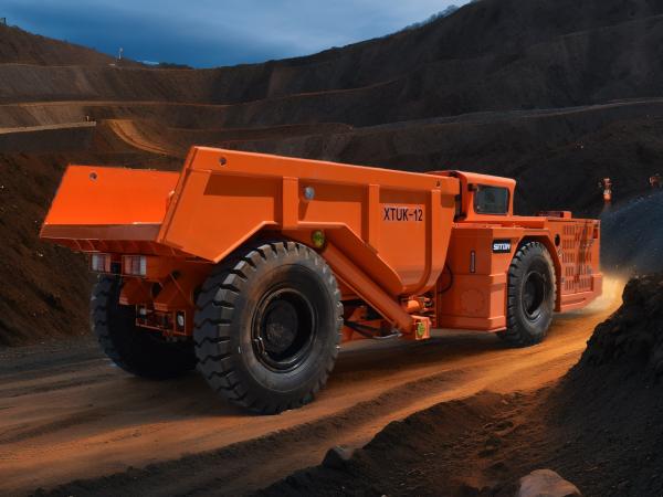 DERUI DRUK -12 Caminhão de mineração subterrânea de baixa poluição de alta potência