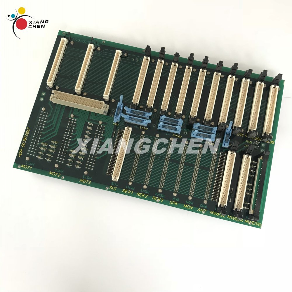 Original 00.781.0847 Backplane Printed Circuit Board Electronic Board for Heidelberg Offset Printing Machine Parts