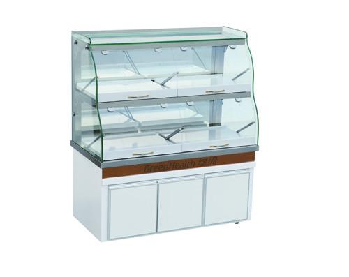 Air Cooling Bakery Display Freezer Upright Cake Chiller For Supermarket