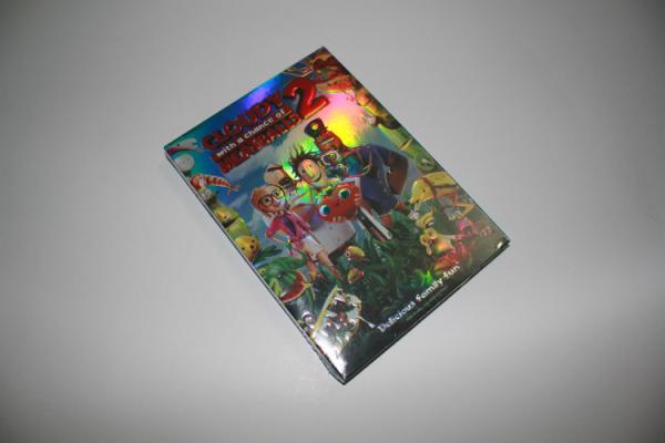 Cloudy with a Chance of Meatballs 2 disney dvd movie factory price,accept paypal
