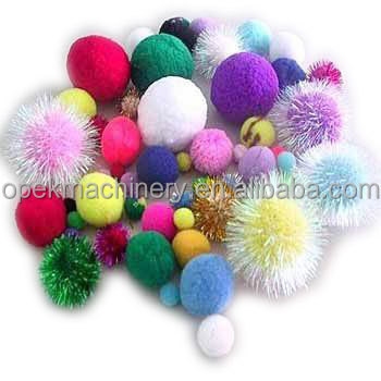 High Speed 4head Cashmere Pompom Machine The Ultimate Production Tool for Cashmere Yarns