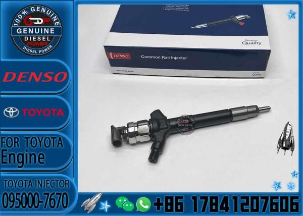 Genuine Brand New Common Rail Injector 095000-7670 23670-09180 23670-09240 23670-09280 095000-7300 095000-7310 095000-76