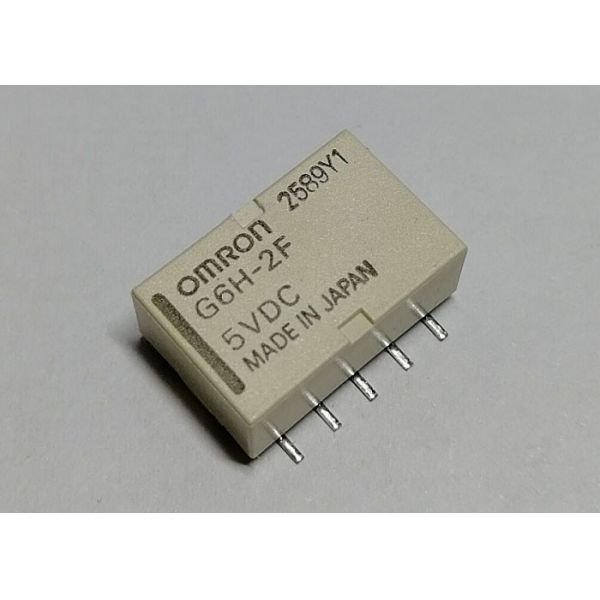 Relais G6H-2F-5VDC - 1A (de signal d'Omron Pin 10)