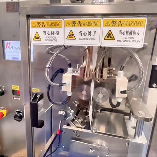 Automatic 50ml Liquid Sauce Juice Oil Popsicle Stick Pouch Sachet Filling Packing Machine