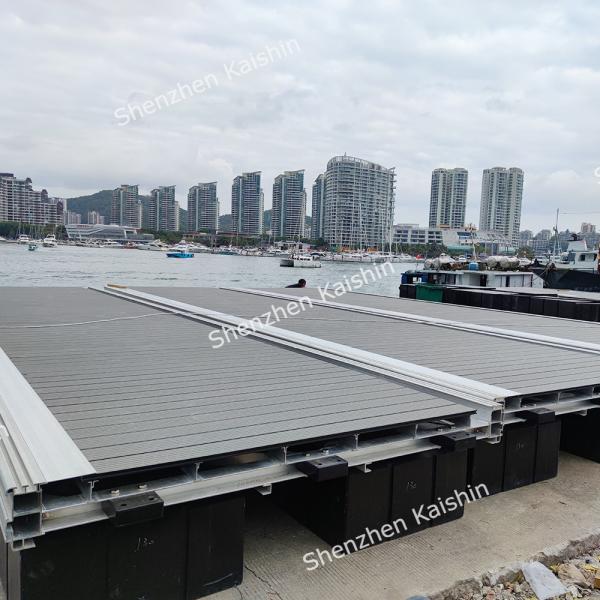 Aluminum Alloy 6061 T6 Yacht Floating Dock Sliver Painting Or Galvanized Floating Pontoon Bridge