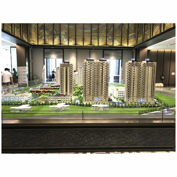 Modern Architectural Model Office Building Scale Model 1:100 Accurate
