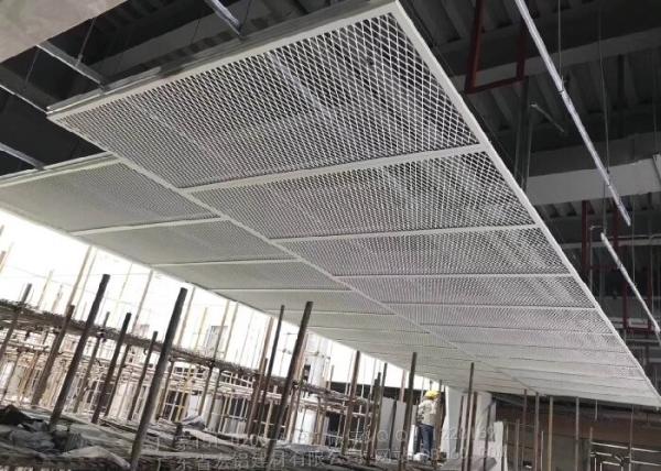 Durable Decorative Aluminum Mesh , Lightweight Stainless Steel Diamond Wire Mesh