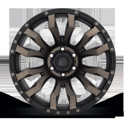 Black Bronze R20 6x139.7 Wheel Multi Spoke Design For Offroad Car