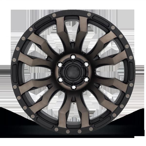 Black Bronze R20 6x139.7 Wheel Multi Spoke Design For Offroad Car