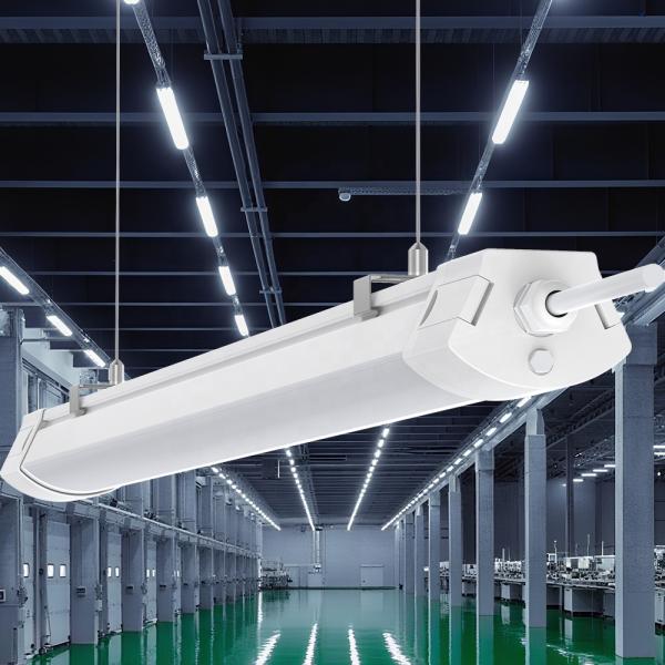 IP65 Waterproof Triproof LED Batten Light with 50000 Hours Lifespan and Dimmable Function for Commercial Use