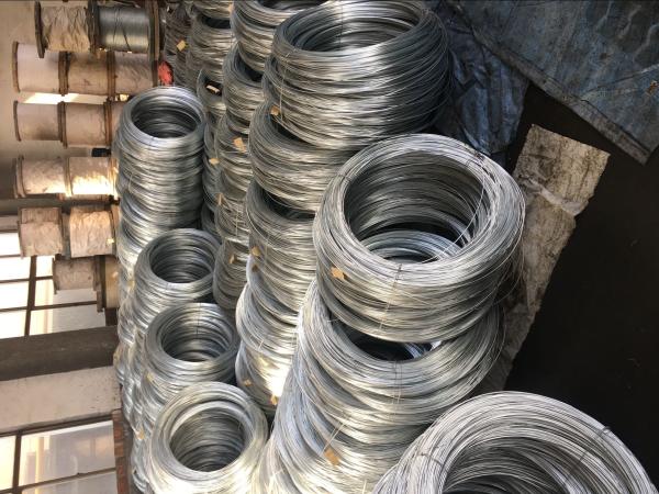 Customized Size Galvanized Steel Core Wire With High Carbon Steel Rod Raw Material