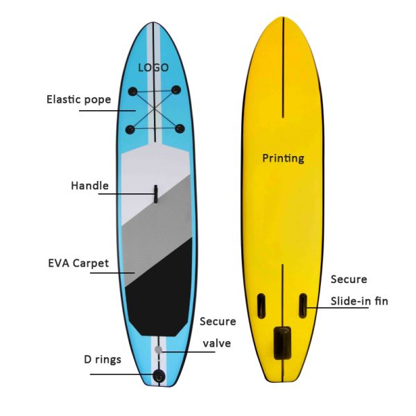 Water Sports Sup Stand Up Inflatable Paddle Board Surfboard 16KG