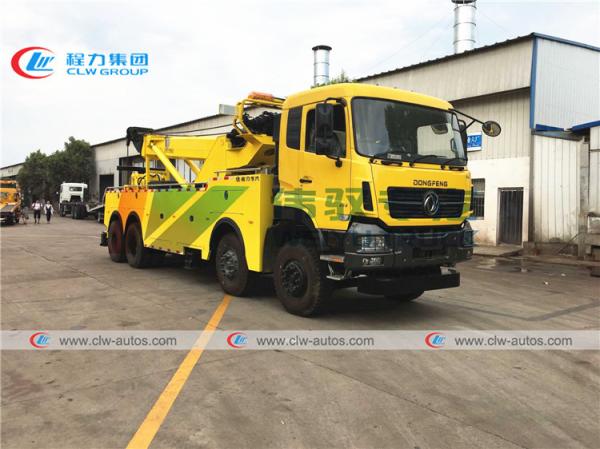 Dongfeng 8X4 Wrecker Tow Truck do rotador de 360 graus