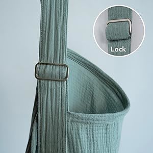 Couverture d'allaitement en mousseline 5-en-1 pour l'allaitement et la protection du siège auto