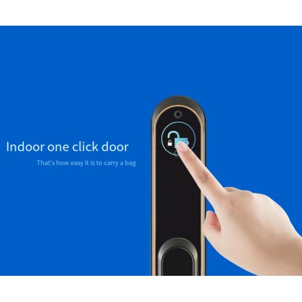 ELA E-556 Automatic Door Smart Lock Opens By Touch Without Pressing Handle