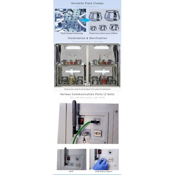 Refrigerated Orbital Laboratory Incubator Shaker DS-5042SKR(A)