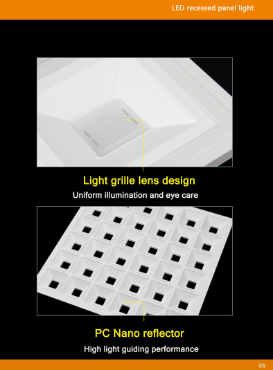 панель 30W 3000K гриля Downlight панели СИД 120lm/W 300x600mm