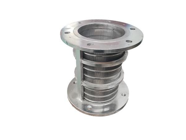 H550mm 10mm Thick Wedge Wire Screen Filter Strengthen Bar Welded Wedge