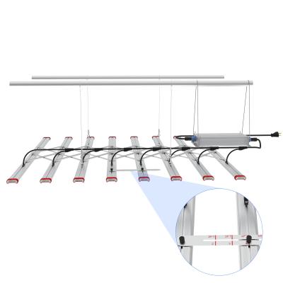 UV+IR Suplementar Indoor LED Grow Light 800W Dimming On Board