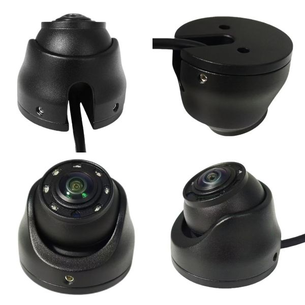 1080P AHD IP69K Waterproof Wide Angle Dashcam  Night Vision Car Dome Camera