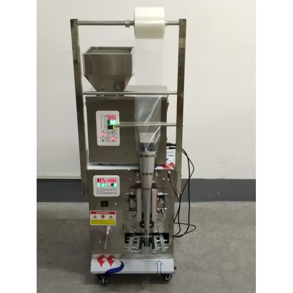 Hipac Automatic Vertical Sugar Powder Small Pouch 1-100G Packing Machine for Food Spice Bagging Filling Packing Using Plastic