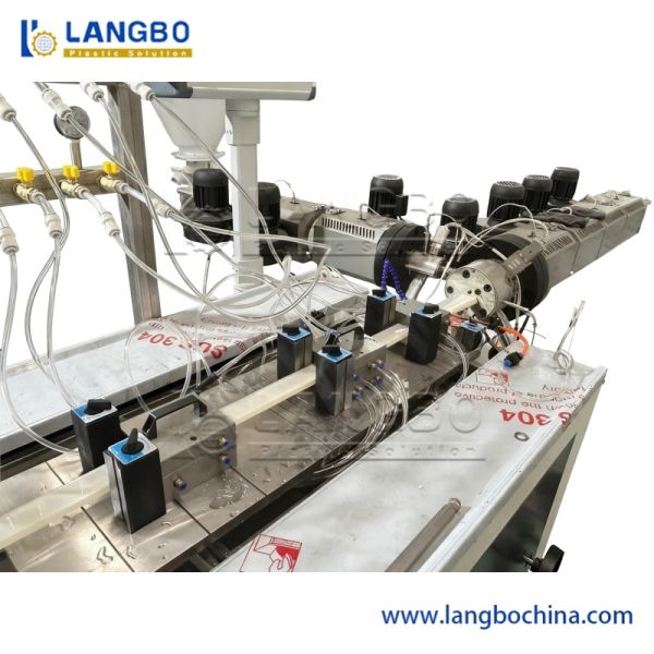 PVC Price Tag Holder Extrusion Line with Stable Profile Structure Control and Adjustable Linespeed up to 20 m/min for Retail Display Systems