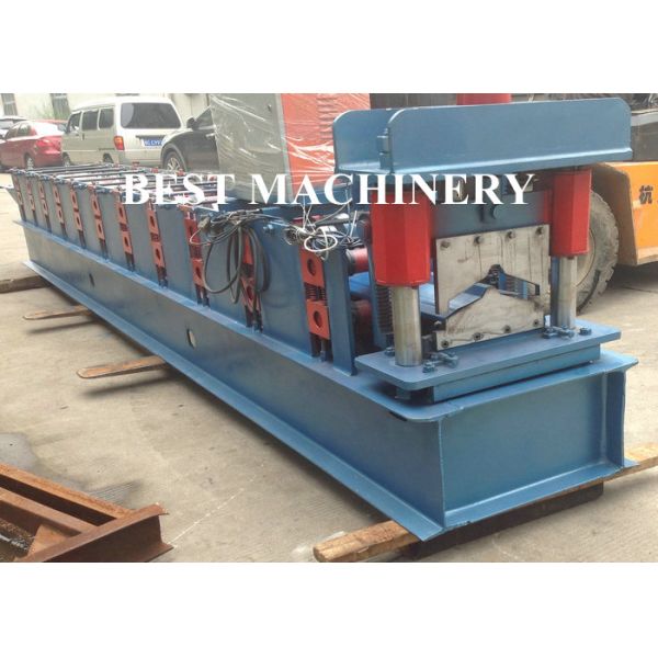 Roof Tile Crest Ridge Cap Roll Forming Machine CE / SGS Certificated
